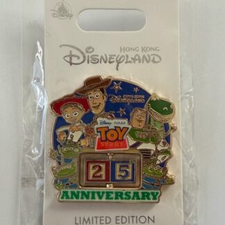 HKDL 2020 25th Anniversary Toy Story LE 600 Spinner Disney Pin B