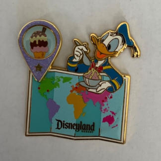 HKDL Hong Kong Carnival 2024 Food Designer Donald Disneyland Ice Cream LE Pin F0