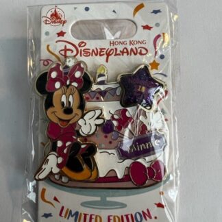 HKDL Hong Kong Minnie November 18 2019 Birthday Disney Pin LE  (B)