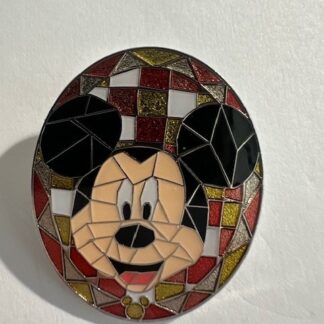 HKDL - Mickey - Mosaic - Tin - Mystery 2009 Hong Kong Disney Pin D8