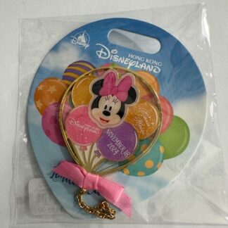 HKDL Minnie Walt Disney Birthday 2024 Balloons November LE 500 Disney Pin (B)