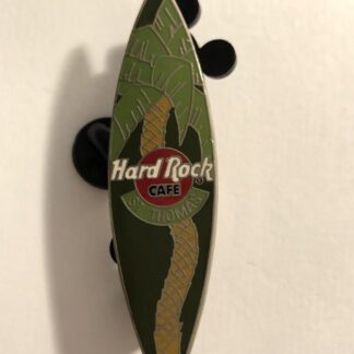 Hard Rock Cafe St. Thomas 2000 Surfboard Series Palm Tree Pin Pals (B6)
