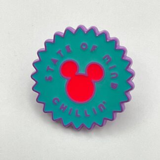 Hong Kong Disneyland HKDL Disney Pin State of Mind Chillin’ (H1)