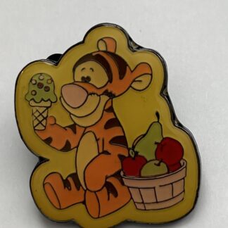 Hong Kong Pooh Family Set Baby Tigger With Ice Cream And Fruit Disney Pin (A7)