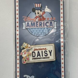 JDS Disney Across America  Louisiana License Plate Daisy Duck (B)