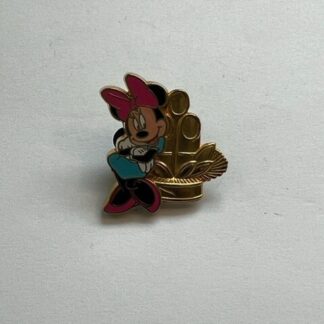 JDS Minnie Mouse Omikuji 2004 Gold Kadomatsu Bamboo Disney Pin (B2)