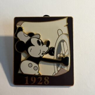 JDS Steamboat Willie 1928 Mickey Mouse Chronicle Disney Pin (A3)