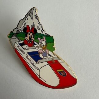 Japan Daisy Duck Minnie Mouse Matterhorn Bobsled Theme Park 2001 Disney Pin C6