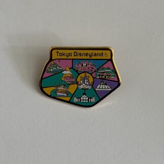 Japan - Map of Park - Magic Kingdom - TDL 2000 Tokyo Disney Pin H0