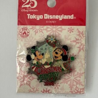 Japan - Mickey and Minnie Mouse - Christmas Fantasy 2008 - TDL Disney Pin B