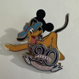 Japan Pluto 20th Anniversary TDL Disney Pin (C8)
