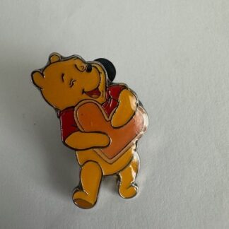 Japan - Pooh Holding Valentine Winnie the Pooh Disney Pin (C4)