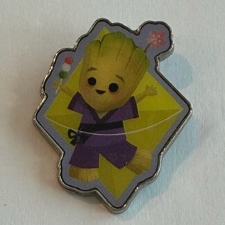 Japan Tourist Groot Purple It's a Small World with Groot Marvel 25 Disney Pin H5