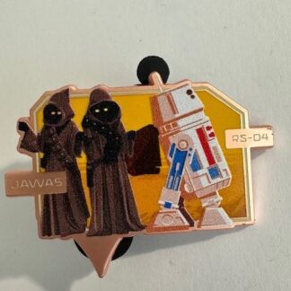 Jawas and R5D4 Droid - Star Wars - Tatooine - Mystery 2022 Disney Pin E0