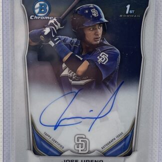 Jose Urena 2014 1st Bowman Chrome Auto Autograph BCAP-JU