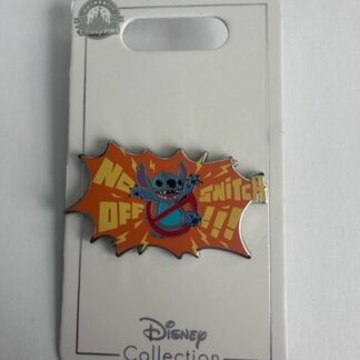 Lilo And Stitch No Off Switch Disney Pin (B)