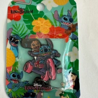Lilo & Stitch 2002 Riding a Tricycle Big Wheel Disney Pin RUNA (B)