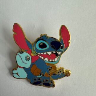 Loungefly Disney Lilo & Stitch & Scrump Beach Vibes Guitar Blind Pin (E0)