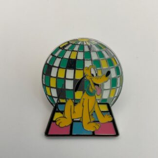 Loungefly Disney Mickey & Friends Disco Ball Enamel Pin Pluto E6