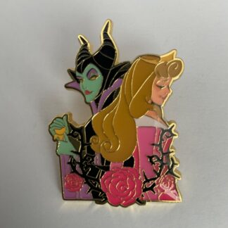 Loungefly Disney Princess Villains Duo Pin Sleeping Beauty Maleficent Aurora F7