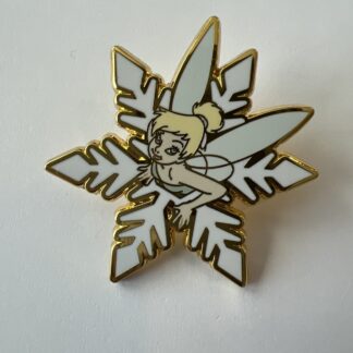 Loungefly Disney TINKER BELL WITH SNOWFLAKE Mystery Holiday Box Pin F4