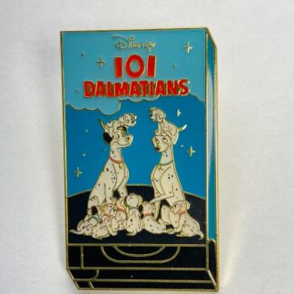 Loungefly Disney VHS Mystery Collection Pin 101 Dalmatians Pongo Perdita H8