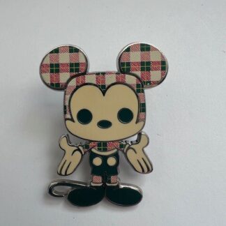 Loungefly Funko Pop Year Of The Mouse Holiday Spirit Plaid Mickey Disney Pin D7