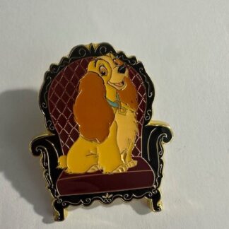 Loungefly – Lady – Chair Pet Mystery 2021 Disney Pin F8