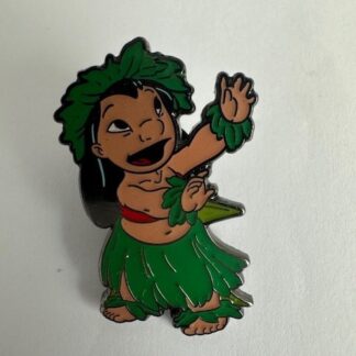 Loungefly Lilo Luau Hula Grass Skirt 2023 Disney Pin E1