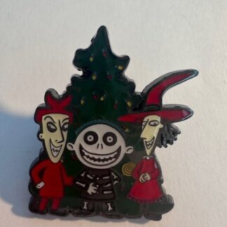 Loungefly Lock Shock Barrel Christmas  Tree Holiday NBC Disney Pin (A8)
