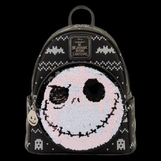 Loungefly Nightmare Before Christmas  Jack Skellington Reversible Sequins NWT