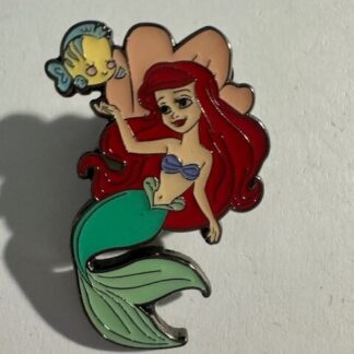 Loungefly Pin Ariel Flounder Little Mermaid Princess Best Friends Mystery (B2)