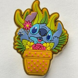 Loungefly Pin Stitch Plant Potted Planter Disney Pin PVC Floral Lilo G2