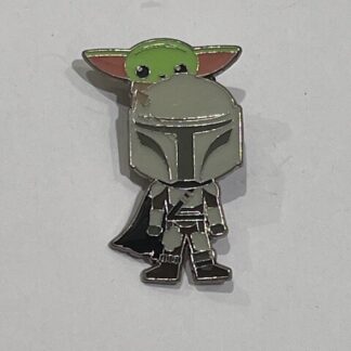 Loungefly Star Wars The Mandalorian Mando & Child Chibi Disney Pin (A5)