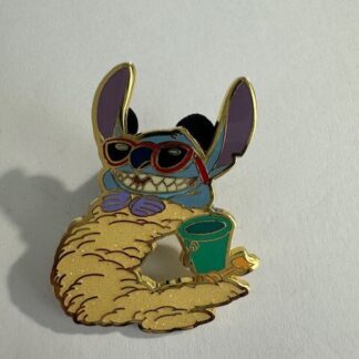 Loungefly Stitch As Sand Mermaid Lilo And Stitch Beach Day Disney Pin (E2)