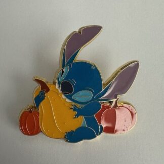 Loungefly Stitch Eating Squash Fall Autumn Pumpkins Disney Pin  (B4)