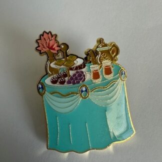 Loungefly Tea Table Jasmine Pair Princess Tea Party Disney Pin A3