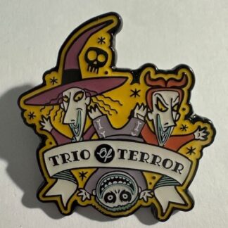 Loungefly The Nightmare Before Christmas Barrel, Lock, Shock Tattoo Pin (B2)