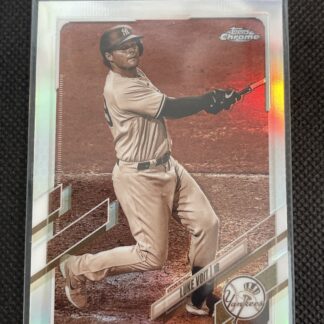 Luke Voit 2021 Topps Chrome #87 Sepia Refractor Parallel New York Yankees SP