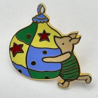 Michel & Co. Disney's Winnie the Pooh Piglet With Ornament Pin 1990 G2