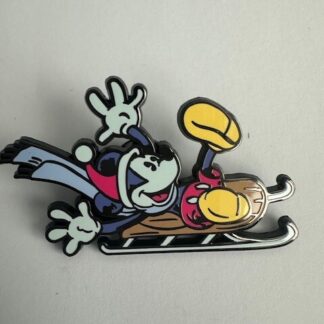 Mickey Snow Sleigh Holiday Christmas Mystery Loungefly Pin (B3)