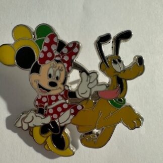 Minnie and Pluto - Balloons - Celebrate Everyday - Mystery Disney Pin C3