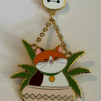 Mochi Baymax Disney Cats in Hanging Planters 2026 Disney Pin F2