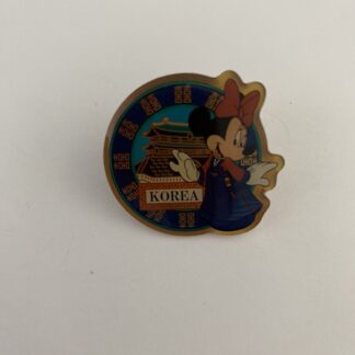 Morinaga Korea Minnie From Japan Disney Pin (B4)