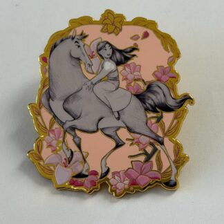 Mulan Khan A Princess Her Horse PALM Pink a La Mode 2026 Disney Pin G8