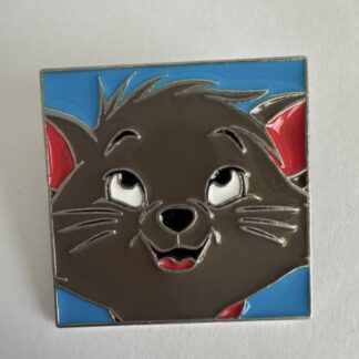 Neon Tuesday Berlioz Aristcats Kitty Portrait Square Disney Pin A2