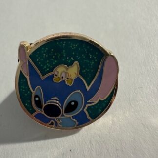 PALM - Stitch with Duckling - Micro Mini -   LE300 Pink a La Mode Disney Pin A3