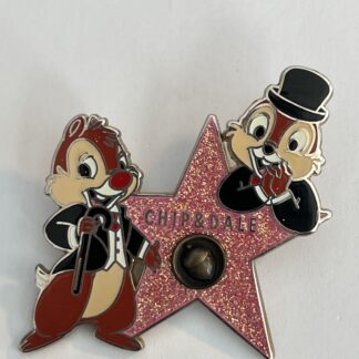 Pin 88831 DSF DSSH - Walk of Fame Stars - Chip & Dale Disney Pin (B6)