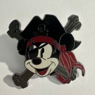 Pirate Mickey Cross-Bones 2014 Disney Pin E5