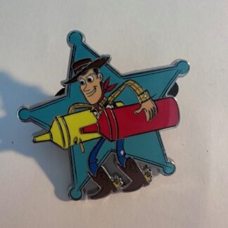 Pixar Toy Story Sheriff Badge Woody Mustard And Ketchup Disney Pin (D9)